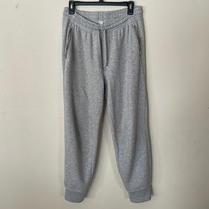 Womens medium Aerie grey joggers with zipper pockets